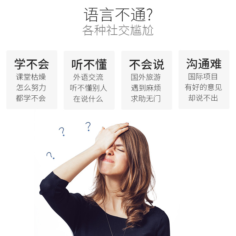 T8 Multilingual Intelligent Translation Machine, global business travel photo translator, Thai portable intelligent translation machine details Picture