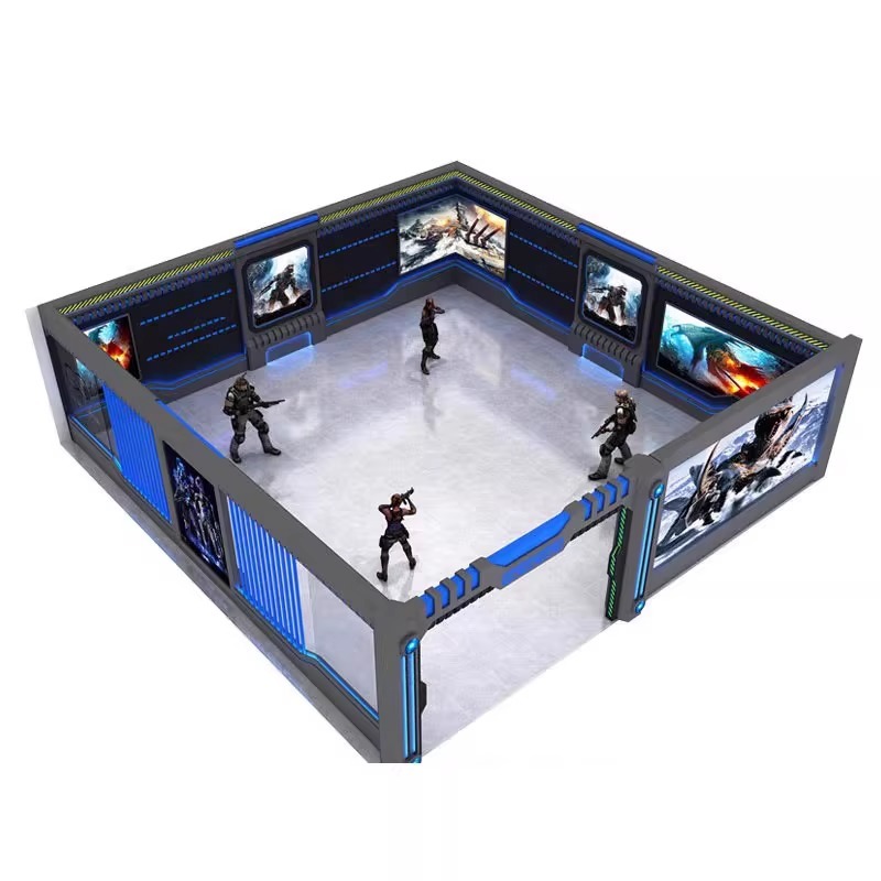 vr large space experience hall, immersive interactive multiplayer online simulation cs shooting battle experience hall, scenic area, shopping mall Item Picture