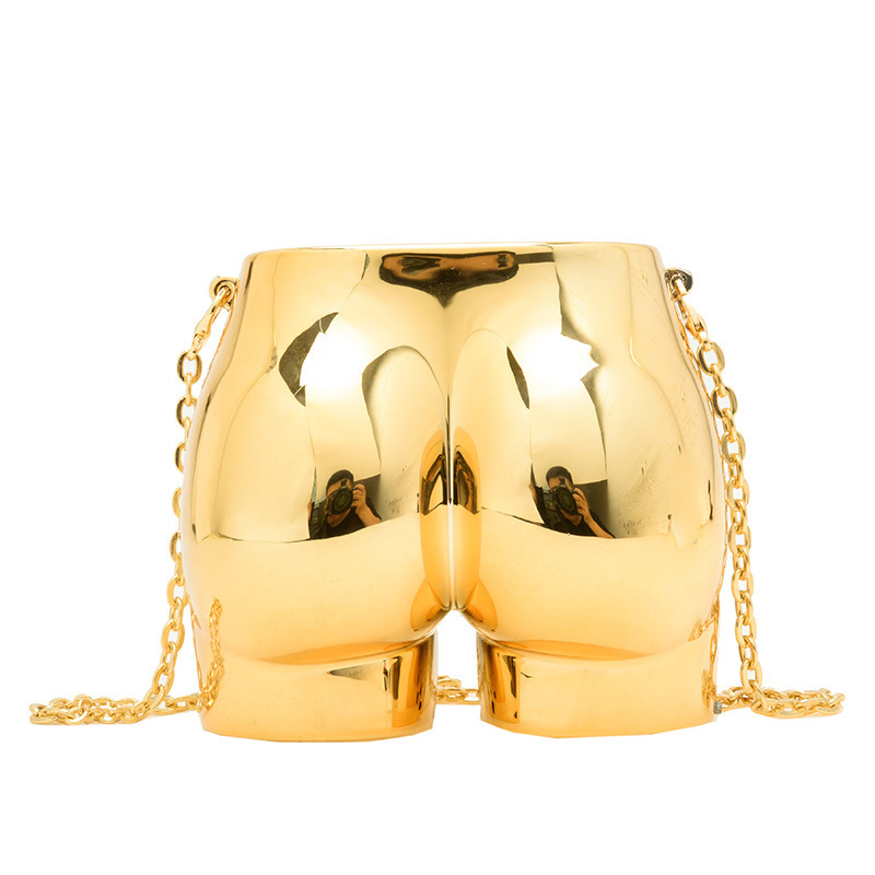 2025 New cross-border women's bag, acrylic bag, single-shoulder crossbody bag, trendy buttocks bag details Picture