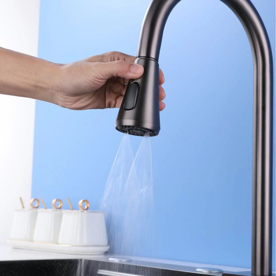 Cross-border Internet celebrity household multi-functional combination set, 304 stainless steel faucet, thickened kitchen, high-end bathroom Specification drawing