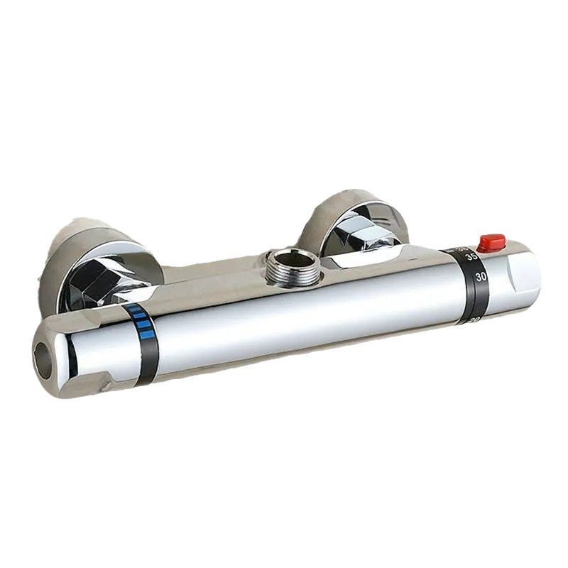Mixing valve, dark solar electric water heater, shower head set, cold and hot faucet, genuine intelligent constant-temperature mixing valve Item Picture