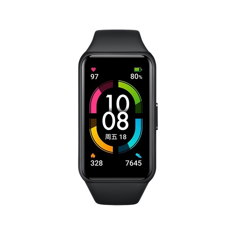 Compatible with Honor Band 6, blood oxygen, sleep, heart rate monitoring, NFC scan code payment, colorful screen, smart Bluetooth Band 6 Item Picture