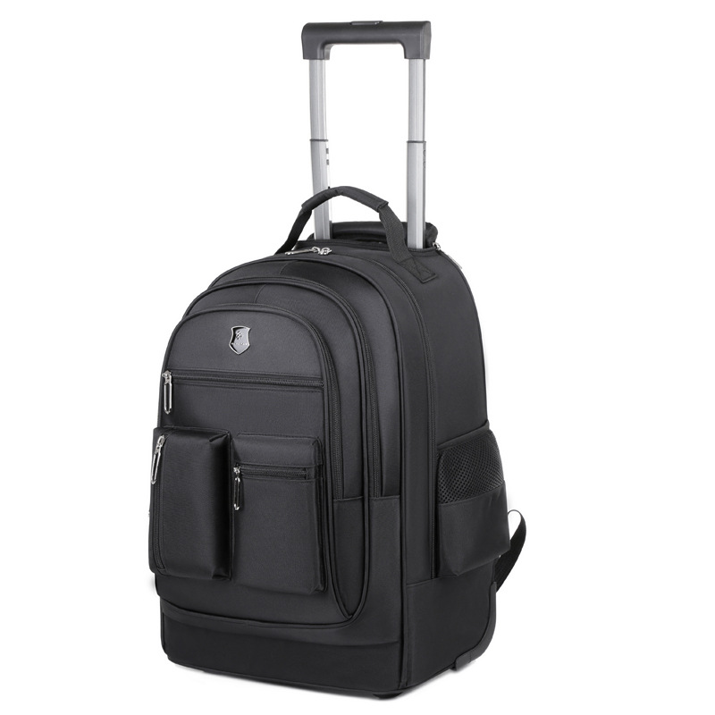 High school, junior high school and college students' trolley schoolbags, large-capacity backpacks, luggage bags for working outside, business trip registration bags Specification drawing