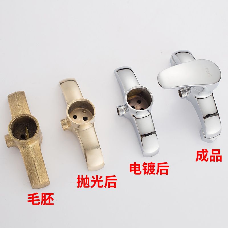 All-copper mixed water valve, hot and cold water heater, shower faucet, solar shower head set, switch, bathroom concealed faucet Application Scenario