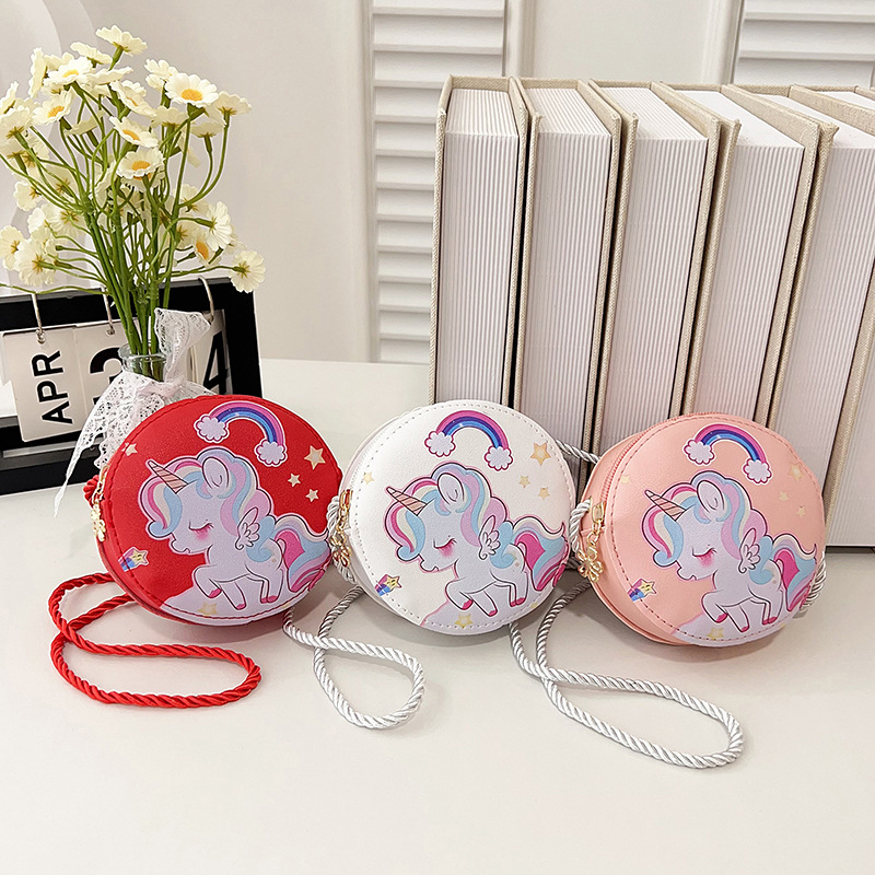 New children's crossbody bag, cartoon and cute eggshell bag, kindergarten baby, student backpack, girls' small schoolbag details Picture