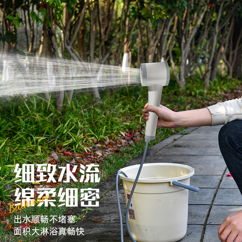 Expert selection of rechargeable showerhead bathing wonder, portable self-priming mobile electric shower for rural dormitories and rental houses Application Scenario