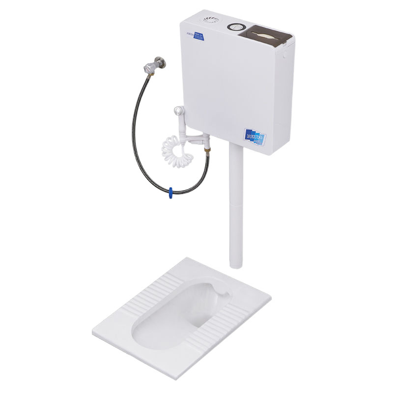 Household ceramic squat toilet, flushing tank, complete set, squat toilet, push-off toilet, anti-odor toilet, squat toilet Item Picture