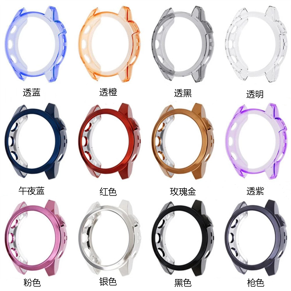 Suitable for Garmin Fenix7 watch case, Garmin Fenix7S 7X semi-enclosed TPU silicone soft case details Picture