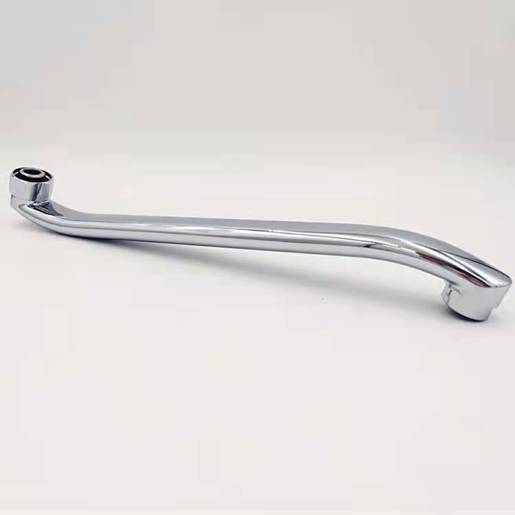 Kitchen water pipe universal faucet accessories, bathtub faucet extended outlet pipe nose G1/2 4-inch pipe international standard details Picture