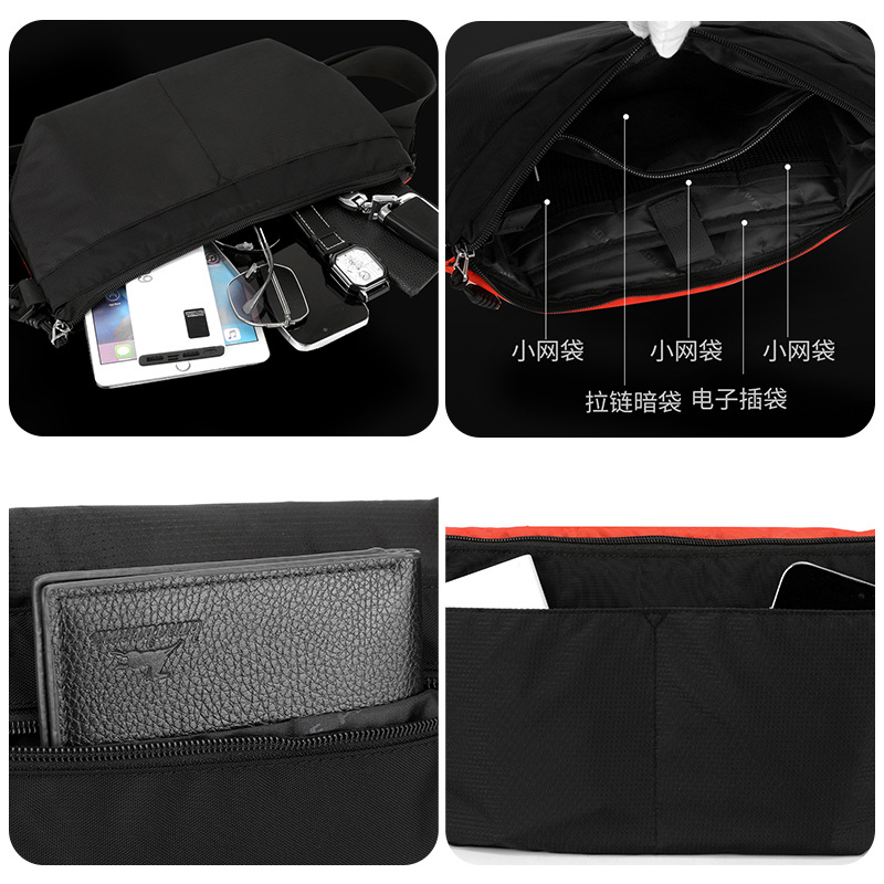 WEPOWER's new multi-functional large-capacity crossbody bag, a casual and high-end single-shoulder bag, men's chest bag and small crossbody bag Application Scenario