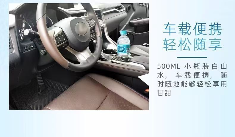 包邮批发！克兰斯门饮用水零食 天然火山矿泉水农心白山水500mL详情14