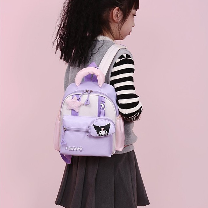 Kindergarten schoolbag, children's bag, boys' school enrollment small backpack, girls' 1-3 years old 6-bag, baby Kulomi backpack Application Scenario