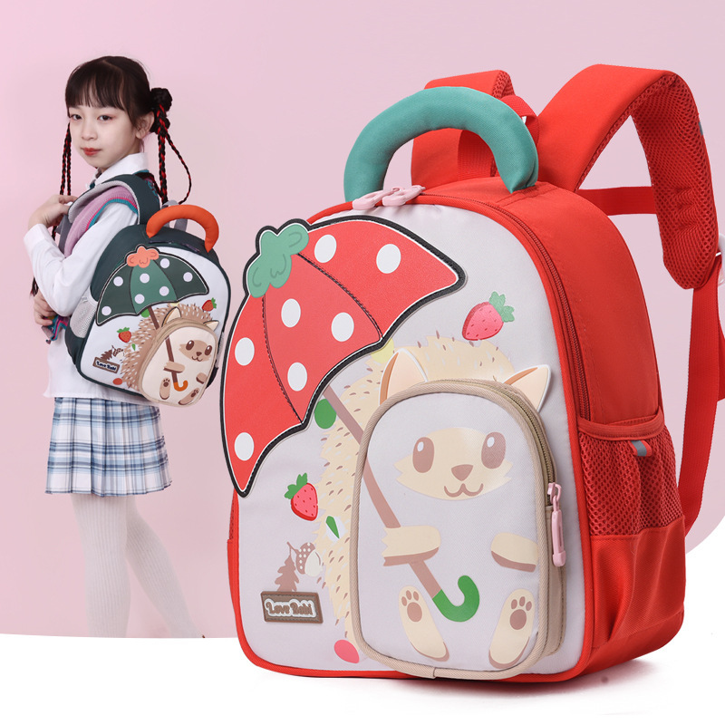 Children's schoolbags, casual kindergarten schoolbags, personalized and lightweight, baby 2025 spring boys' and girls' backpacks full figure