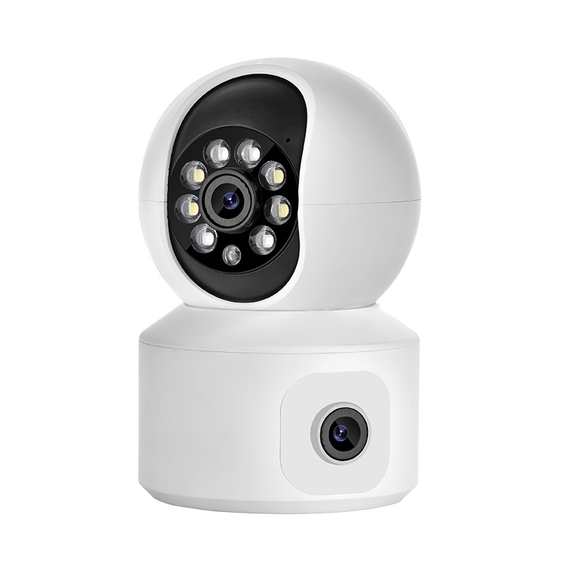The new K22 smart camera is a 1080p ultra-clear wide-angle human-shaped tracking dual-band dual-camera WIFI security monitor Item Picture