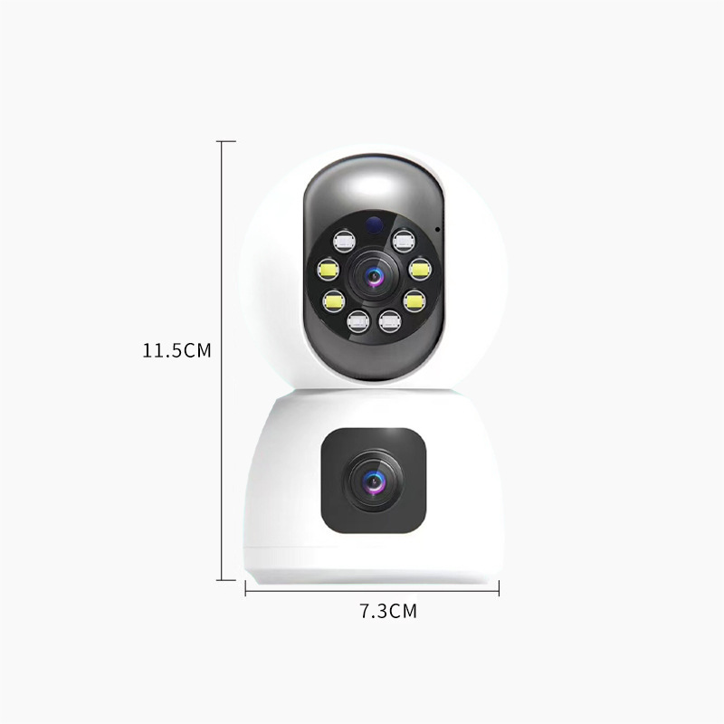 Home security surveillance camera, smart wireless two-way intercom camera, WiFi pan-tilt, high-definition dual-light k12 Specification drawing