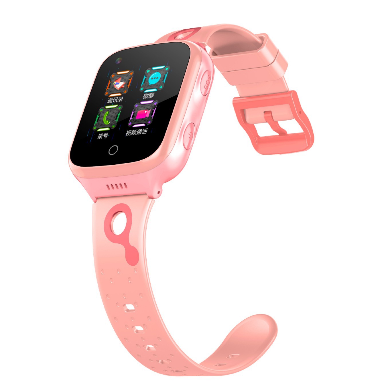 4G cross-border K9H children's smartwatch, phone bracelet, video call, children taking photos, student positioning bracelet Application Scenario