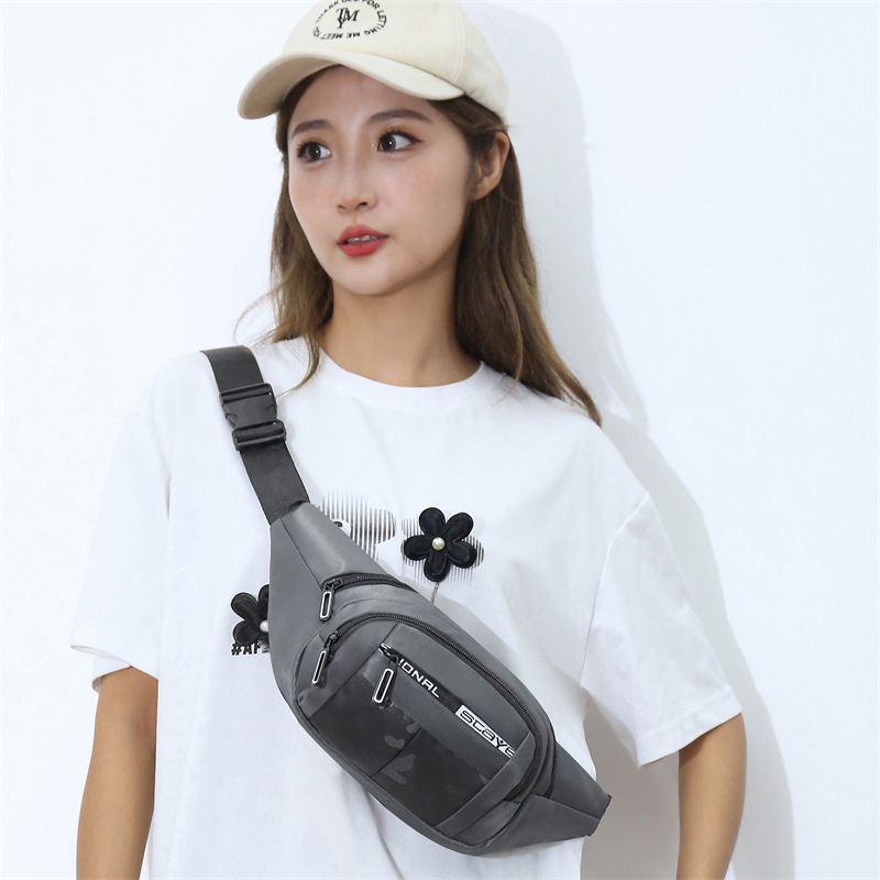 Wholesale of foreign trade waist bags, men's leather chest bags, large-capacity crossbody bags for travel, men's business outdoor mobile phone bags Application Scenario