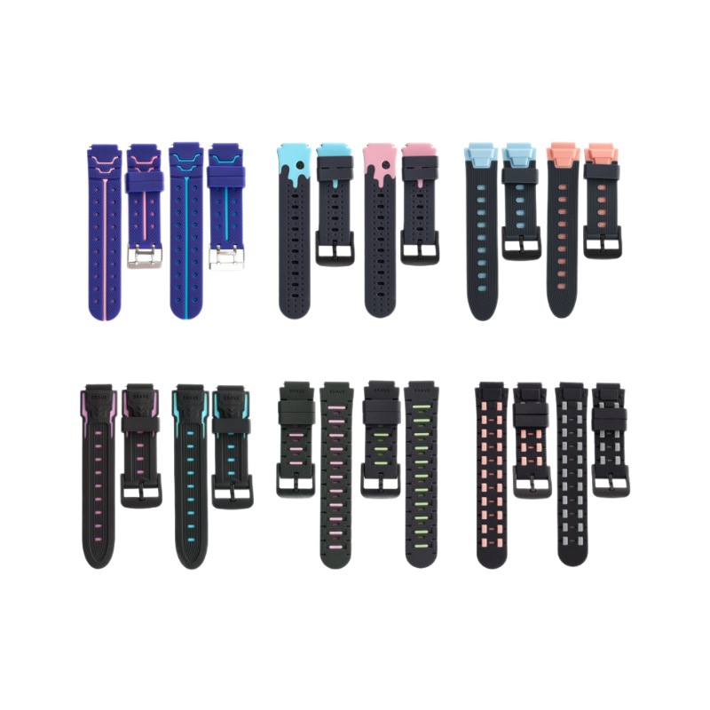 The 16MM silicone strap for the lugs of counterfeit brand children's smartwatches is not suitable for Xiaotiancai watches Item Picture