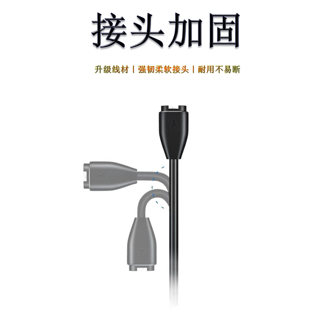 Garmin watch charger for smartwatches, Garmin Fenix 5/6/7 series watch charging cable details Picture