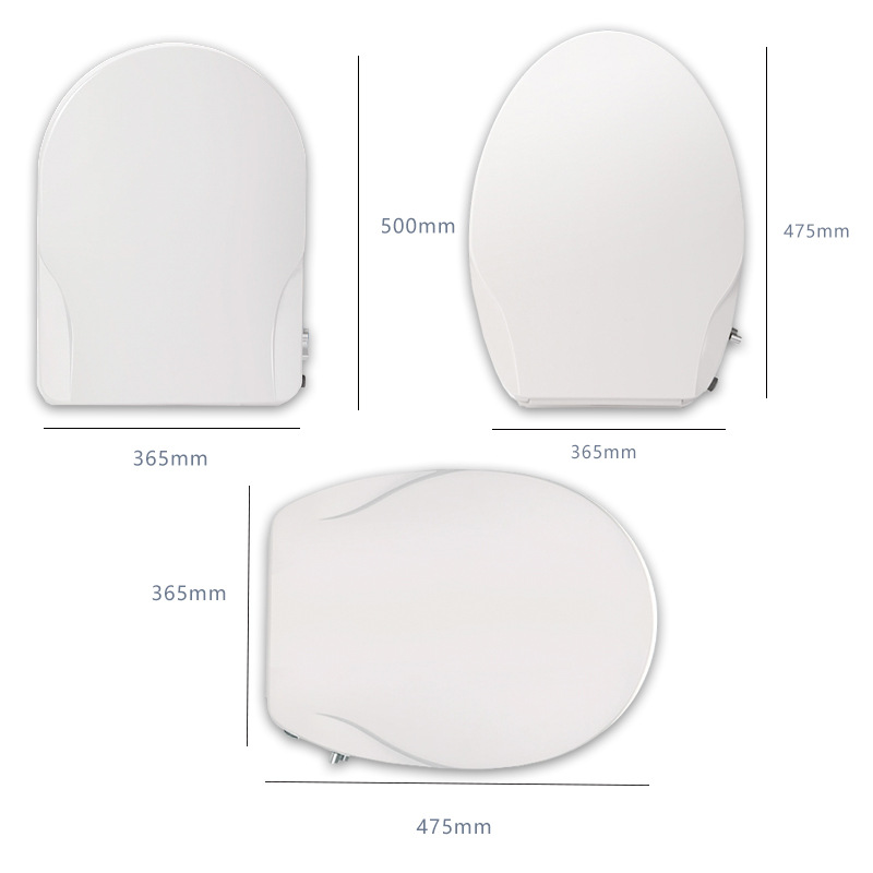 Wholesale of light smart toilet seat covers that do not require electricity. Smart toilet integrated household bidet Application Scenario