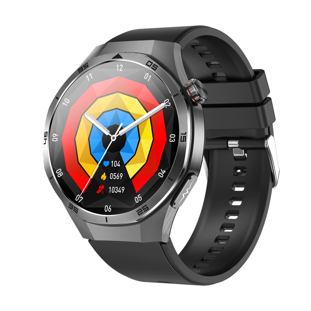 The 2025 new ET456 smartwatch features a 1.56 large AMOLED screen, ECG, Bluetooth call, heart rate and sleep mode details Picture