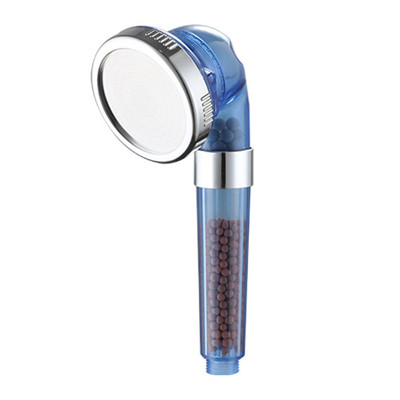 Shower head turbocharged, 304 stainless steel, small waist shower head set, handheld household wholesale Specification drawing