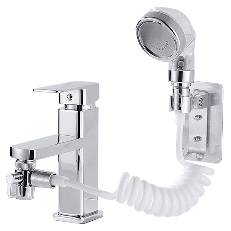 Hair washing wonder faucet, external shower head, pressurized small nozzle set, washbasin, sink, bathroom handheld extender Item Picture