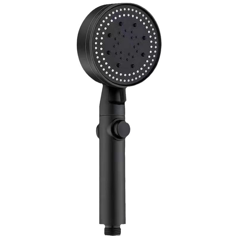 Five-speed pressurized showerhead, bathroom water heater, shower head, super pressurized handheld household set Item Picture