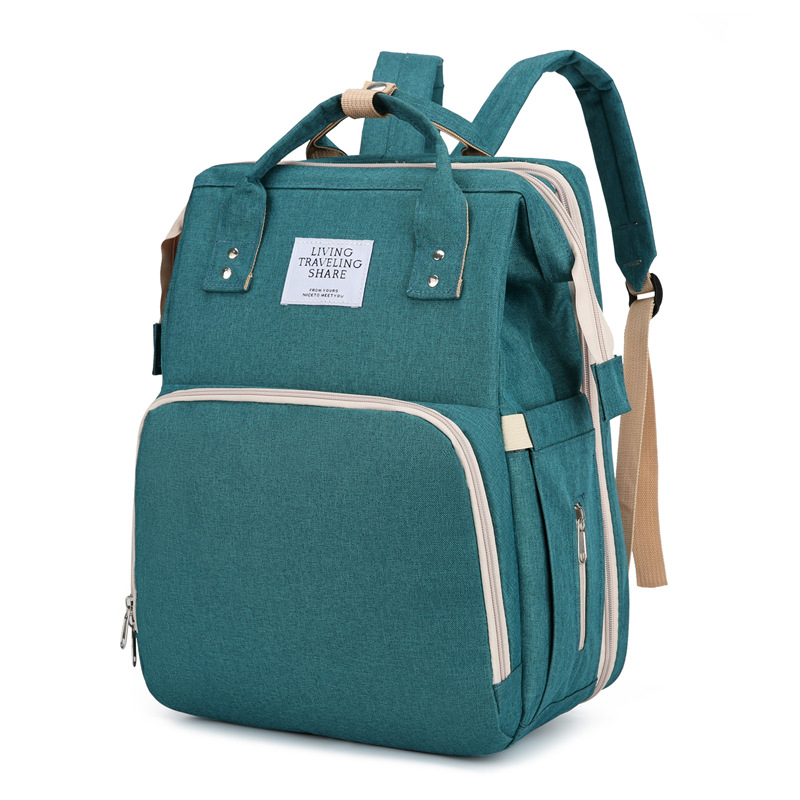 New folding baby bed, mommy bag, mother and baby bag, large-capacity, multi-purpose, lightweight travel bag for going out, and milk bag Application Scenario
