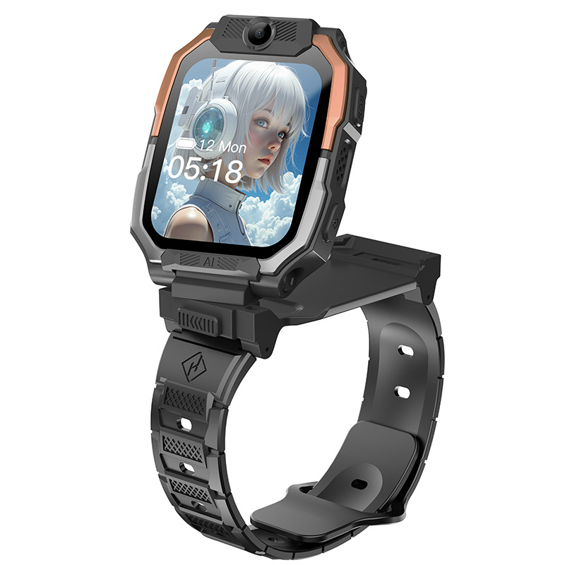 Cross-border smart children's smartwatch gifts for boys and girls, card-inserting video call watch factory direct sales Specification drawing