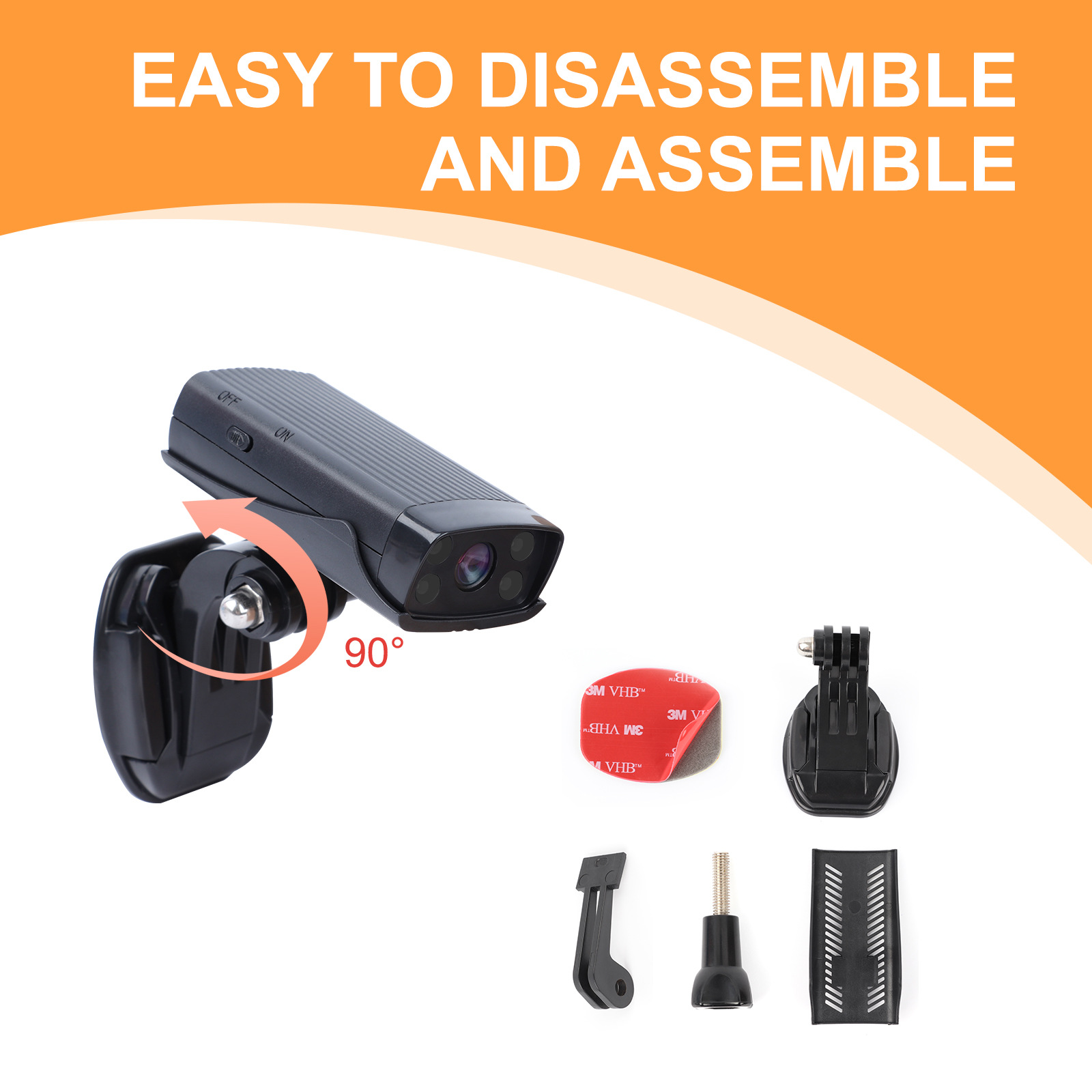 The new cross-border high-definition surveillance camera monitor can monitor home use, night vision, indoor and outdoor unplugged cameras Application Scenario