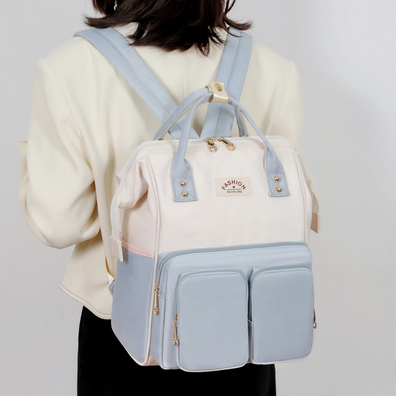 Mummy Bag, new mother and baby bag, Mom Bag, backpack, large capacity for winter outings, light backpack for mom outings Specification drawing