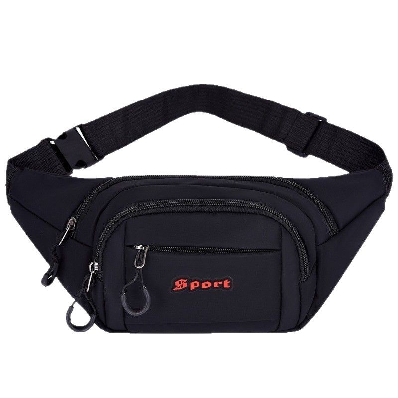 New waist bags for men and women, outdoor sports, mountaineering, men's chest bags, canvas mobile phone bags, construction site work, cash register crossbody bags Item Picture