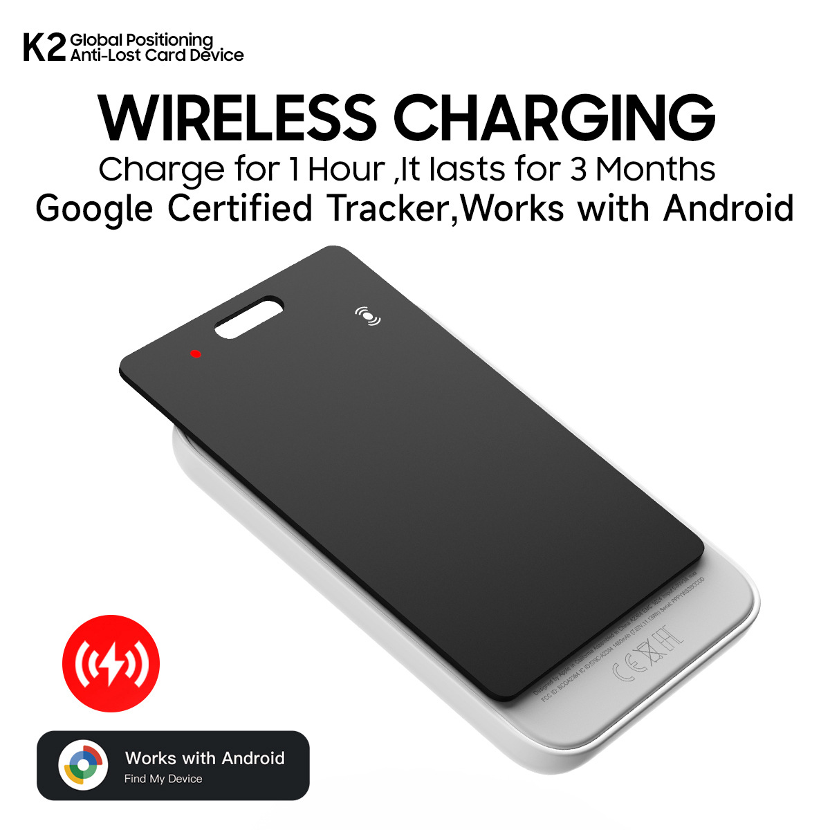 Google Search Card Wallet Anti-loss Device, global search wireless charging tracking Remote location card anti-loss device Application Scenario