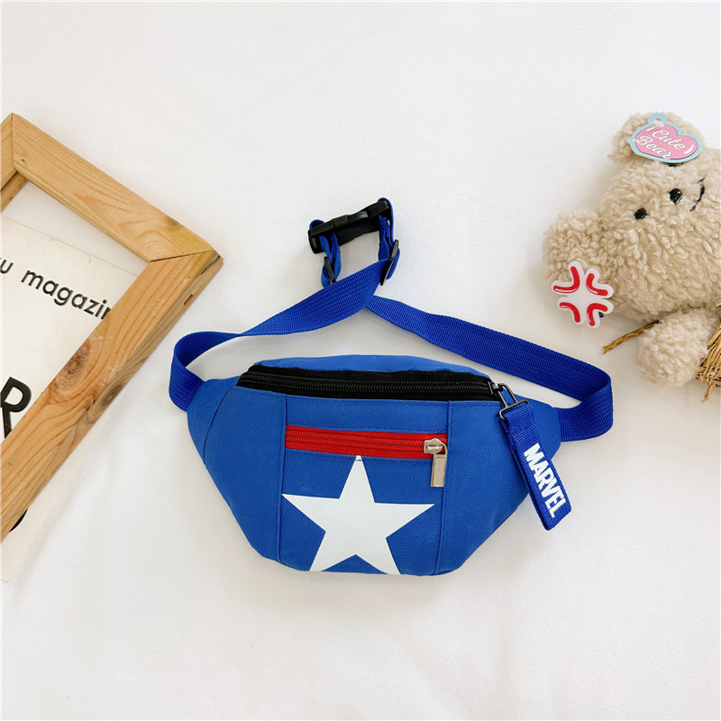 Children's bags, crossbody bags, boys' chest bags, waist bags, kids' outdoor fashionable and personalized small backpacks, and coin purses are all on the rise Specification drawing
