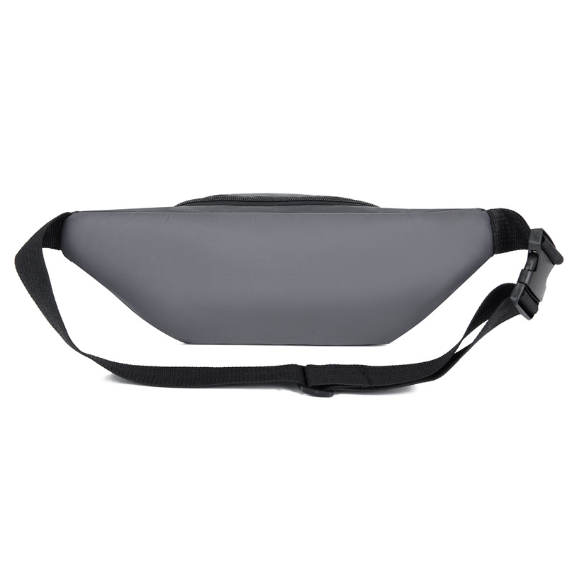 Wholesale nylon sports couple waist bags for men and women, fashionable fitness crossbody bags for cycling, portable and close-fitting waist bags Item Picture