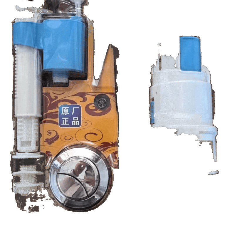 Toilet seat water inlet toilet accessories blister packaging 24 cm 28 cm drain valve set universal float Item Picture