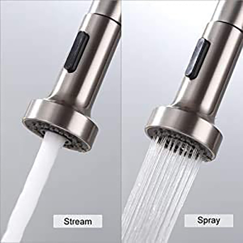 Kitchen faucet, shower head, hot and cold mixed water, pull-out dish basin, faucet, showerhead, shower accessories, shower nozzle full figure