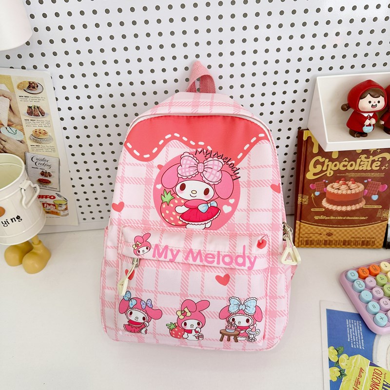 2024 New children's backpack, cartoon kindergarten schoolbag, large capacity, versatile for girls, student backpack, cross-border batch details Picture