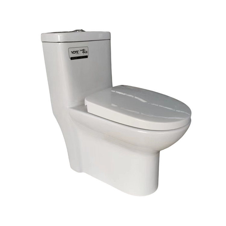 Engineering toilet, household small-sized super vortex siphon silent anti-odor toilet, hotel rental room bathroom wholesale Item Picture