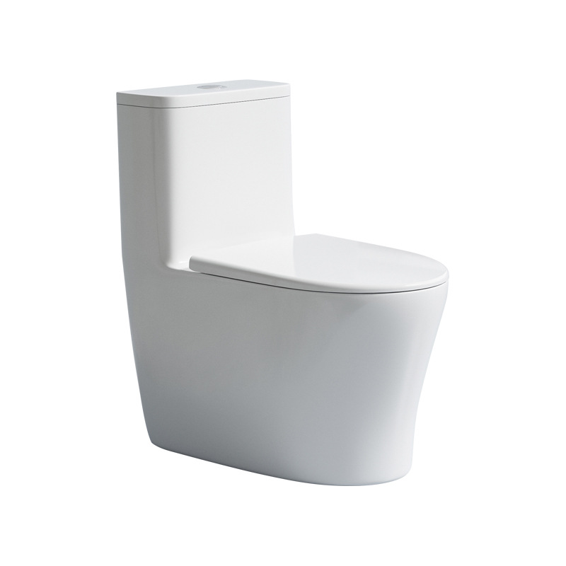 Single-hole siphonic toilet 10.0 large-diameter super vortex anti-odor and water-saving ceramic household small-sized toilet Item Picture