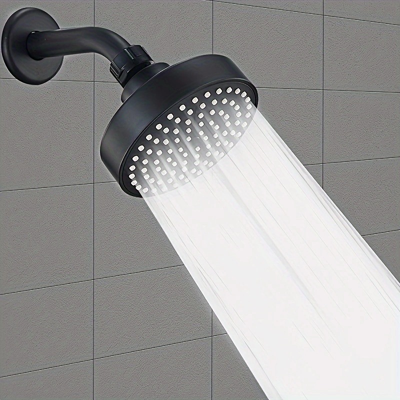A 4-inch 10cm wall-mounted showerhead, a best-selling cross-border product on Amazon details Picture