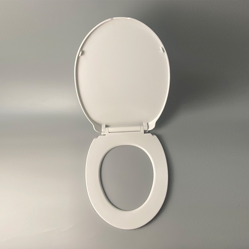 Factory wholesale of thickened non-universal household toilet seats, old-fashioned toilet seats, O-shaped toilet covers, and toilet seat covers details Picture