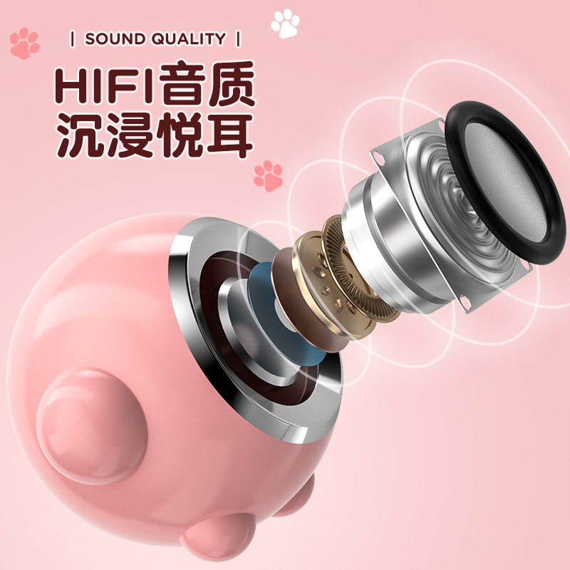 Cute computer speakers, small speakers, high-quality desktop laptops, home wired Bluetooth subwoofers, desktop speakers Application Scenario