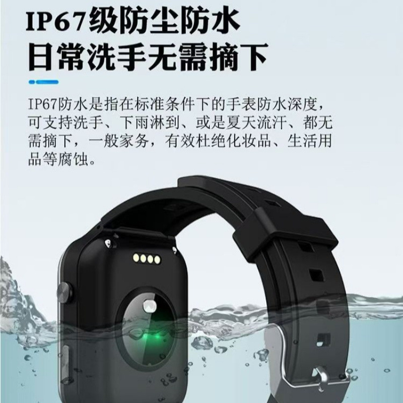 The elderly smartwatch can be used for communication, exercise, heart rate, blood pressure, blood oxygen, and fall alarm. It is a watch for the elderly details Picture
