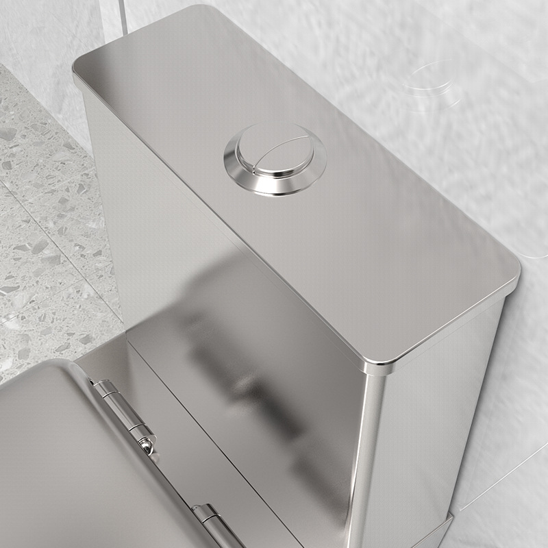 Customized supply of stainless steel toilets with water tanks, prison public toilets, thickened 304 stainless steel toilets Application Scenario