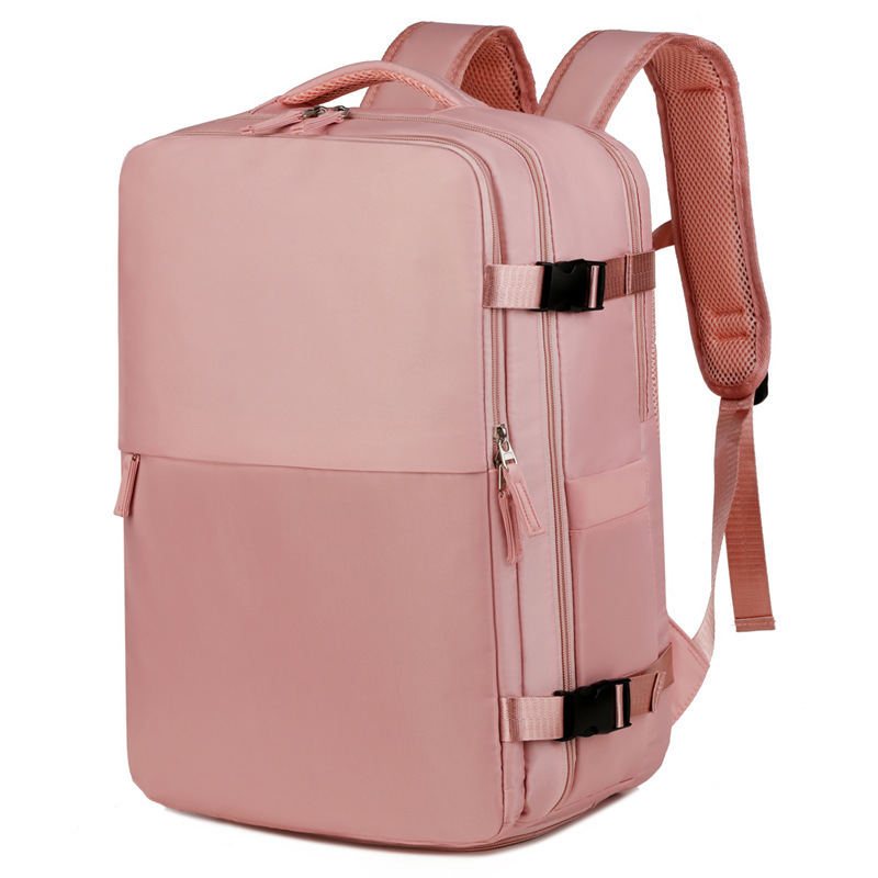 Cross-border travel backpack for women, large capacity, super light, multi-functional luggage backpack, short trip travel bag full figure