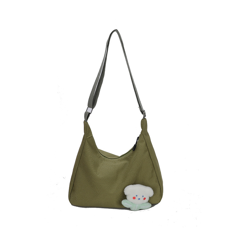 "2024 Autumn New Style Japanese sweet and fashionable single-shoulder bag, simple and cute crossbody bag, one-piece consignment. Item Picture