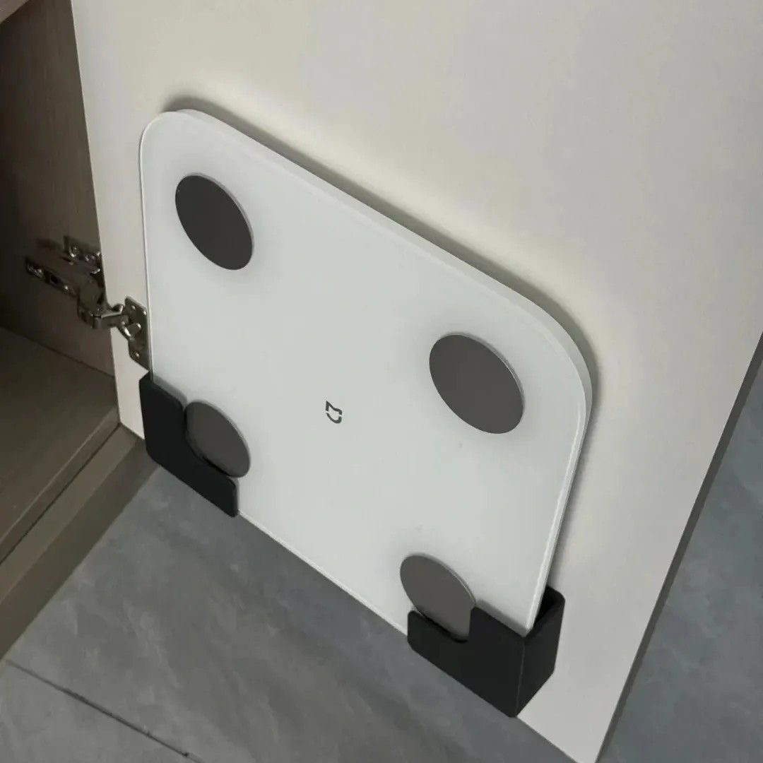 Applicable to Xiaomi body fat scale stand, keep weight scale stand, no need for drilling, Huawei body fat scale storage hanging rack base full figure