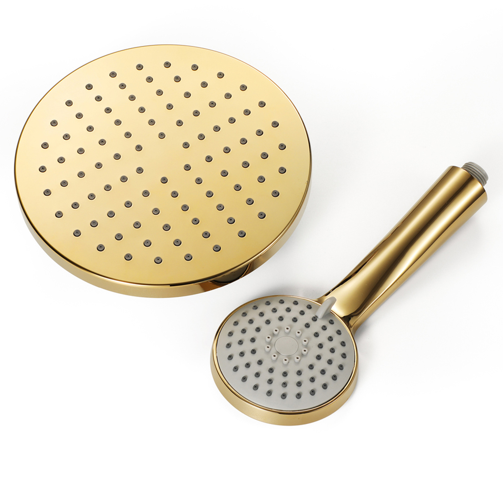 HIDEEP bathroom home circular, modern and simple titanium gold showerhead ceiling spray wall-mounted single-function Application Scenario